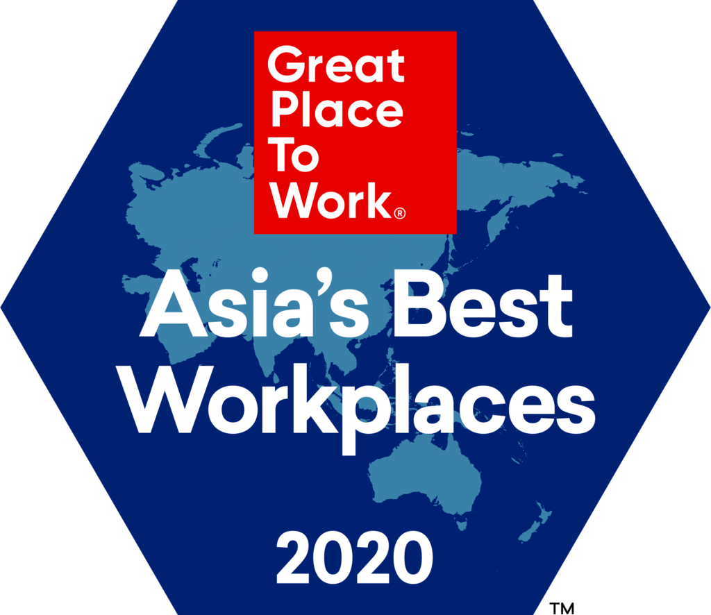 Best Small & Medium Workplaces in Asia™ 2020 - GPTW Greater China